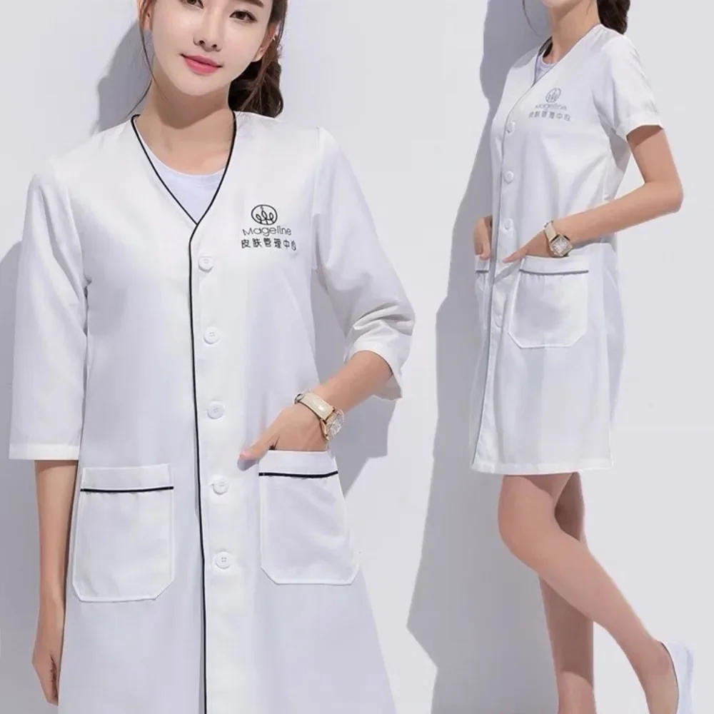 Medical Lab Coats - 맞춤형 로고 뷰티 유니폼 미용사 스킨