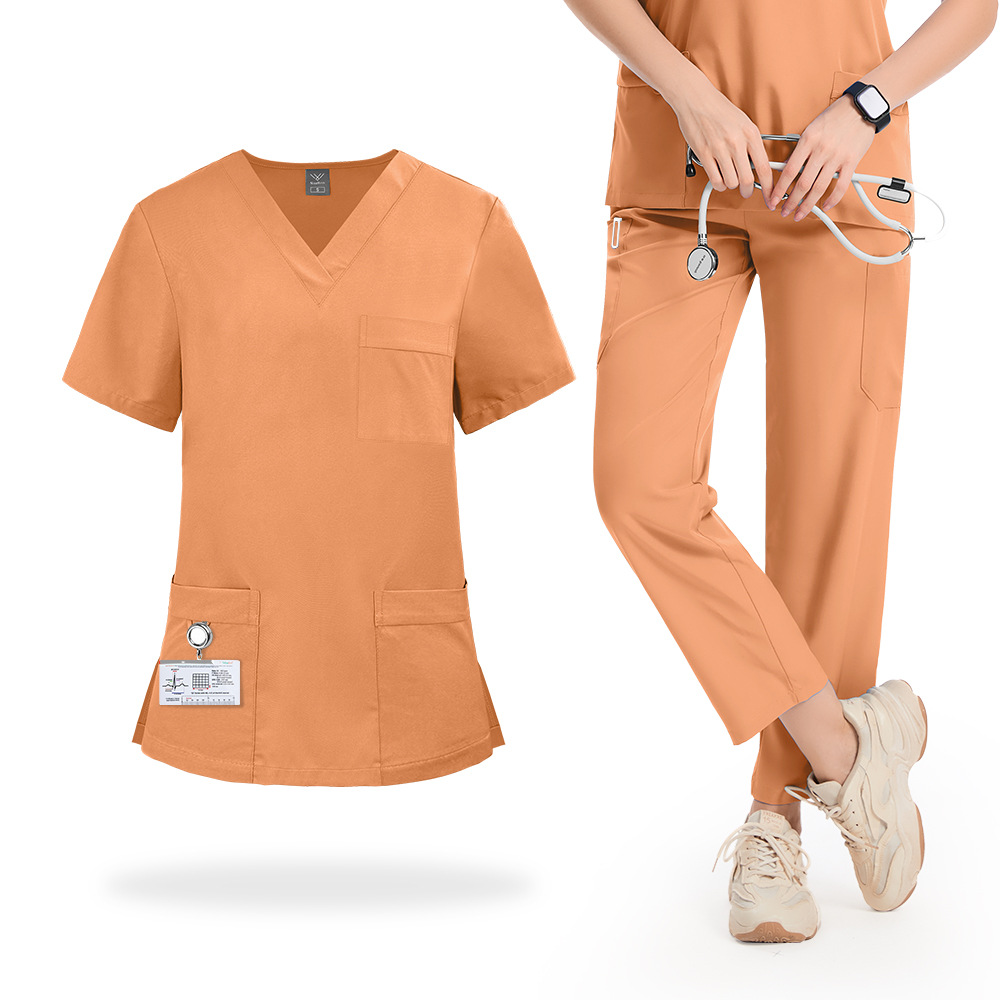 Medical Lab Coats - 얇은 반팔 수술실 작업복 의사 손세척복