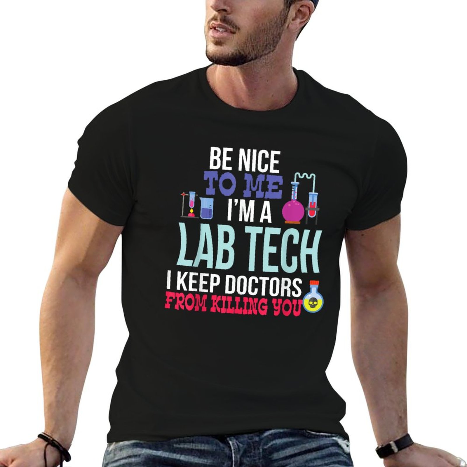 재미있는 의료 실험실 기술자 실험실 기술자 티셔츠 휴일 - Medical Lab Technician 리뷰 및 가격