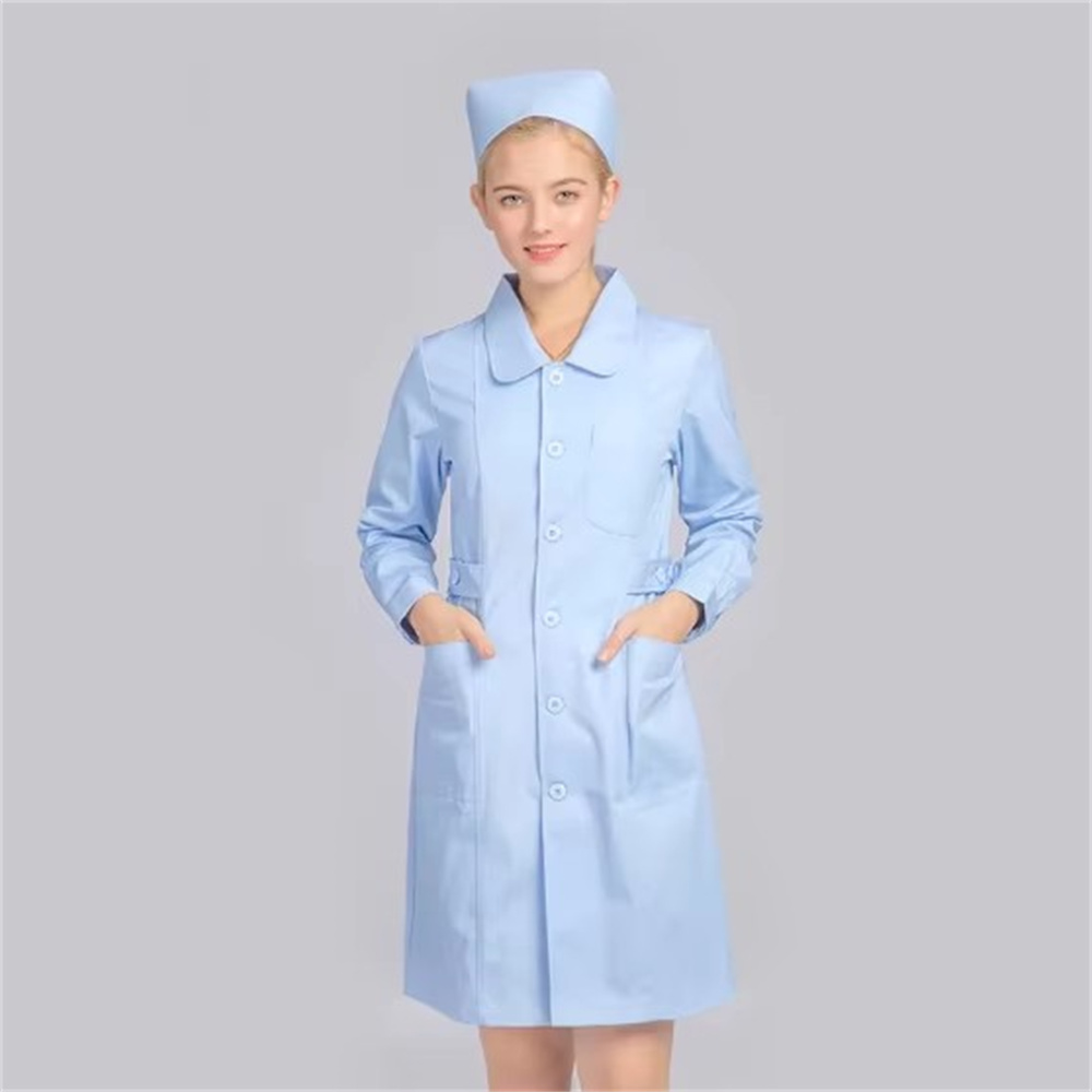 새로운 순수 코튼 통기성 흰색 유니폼 코트 실험실 작업 - Medical Lab Coats 리뷰 및 가격