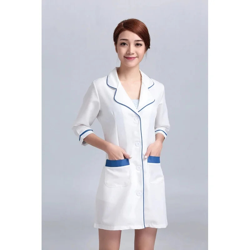 여성 병원 간호복 작업복 가운 의상 정장 흰색 실험실  - Medical Lab Technician 리뷰 및 가격