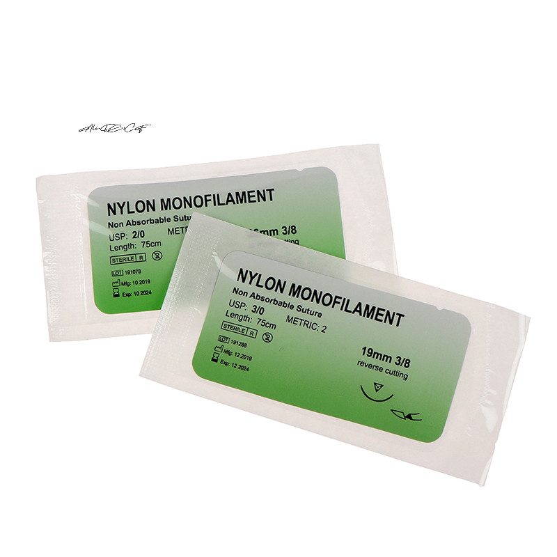 12개 폴리프로필렌 모노필라멘트 의료용 실 세트 바늘  - Medical Lab Kit 리뷰 및 가격
