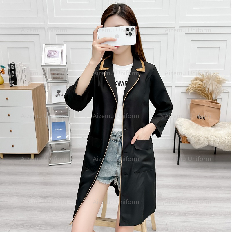 미용사 가운 여성 살롱 실험실 코트 간호사 유니폼 의료 - Medical Lab Coats 리뷰 및 가격