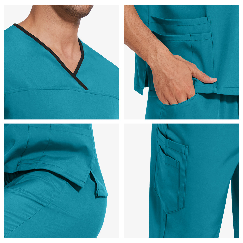 얇은 반팔 수술실 수술복 의사 손세척복 의료진 실험복  - Medical Lab Coats 리뷰 및 가격