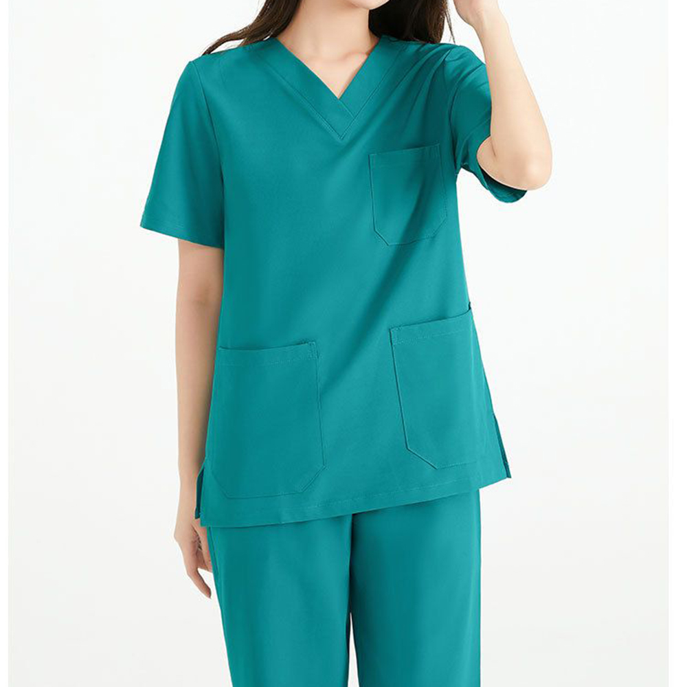 여성용 고급 신축성 상의 바지 수술실 의료 작업복 브러 - Medical Lab Coats 리뷰 및 가격