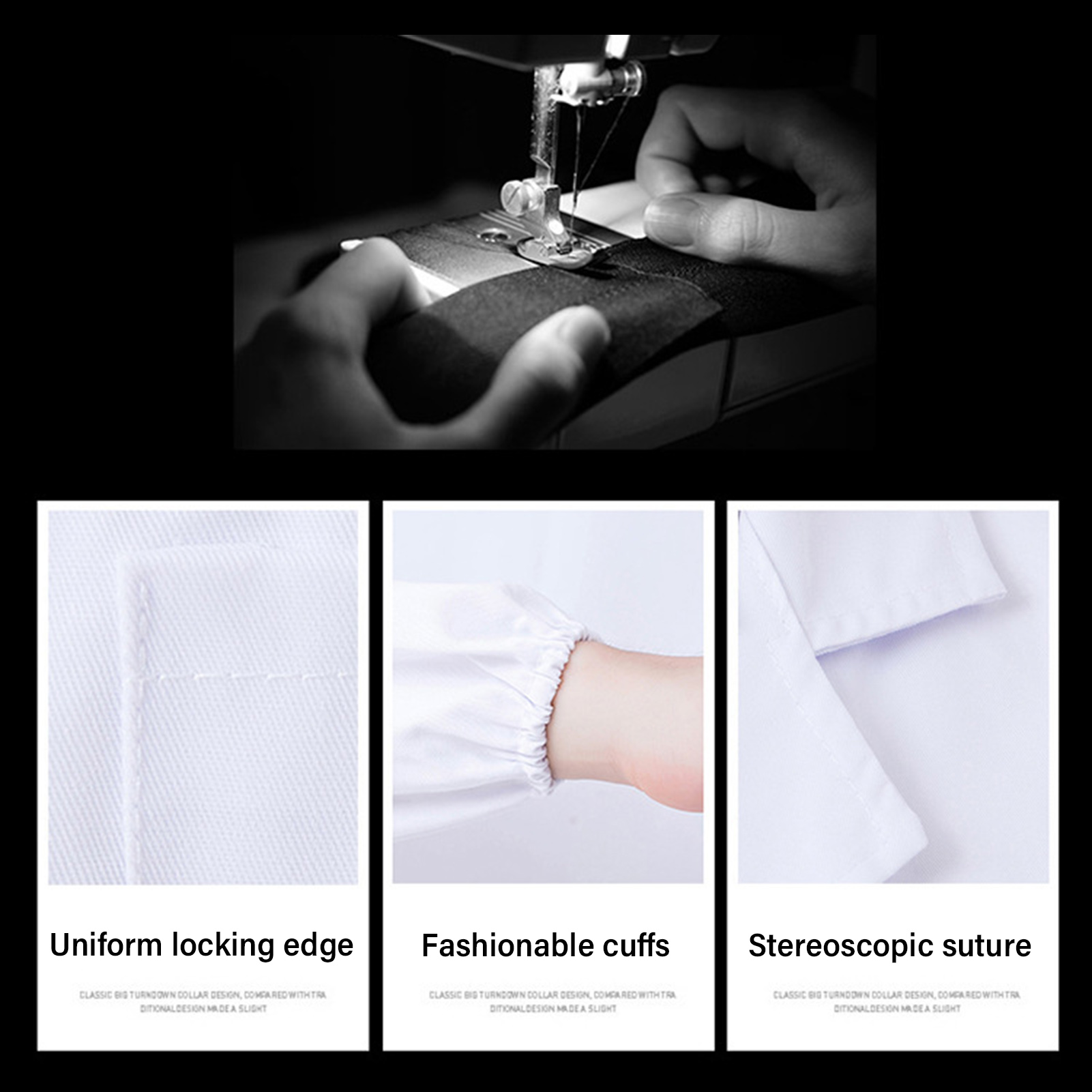 병원 과학자 학교를 위한 탄력 있는 팔목 피부 친화적인 - Medical Lab Coats 리뷰 및 가격
